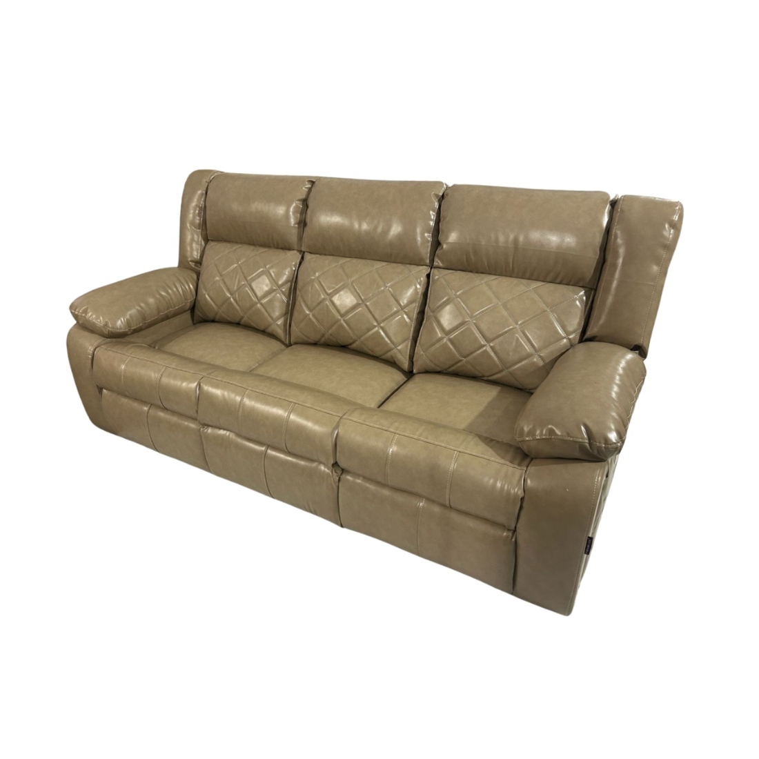 Primrose Christie 3 Seater Recliner - Camel